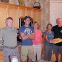 Patty and Lee come over for dinner